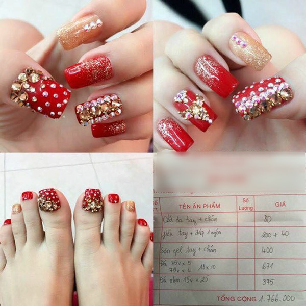 choáng với độ chịu chi làm nails của chị em