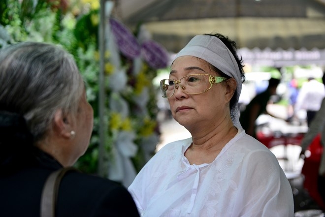 Nghe si va lanh dao TP.HCM den vieng NSND Thanh Tong hinh anh 7