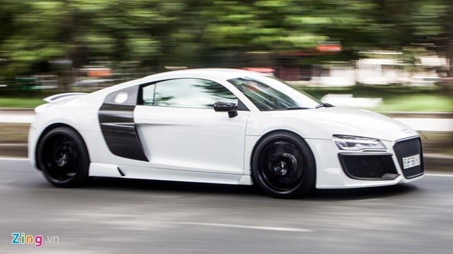 Audi R8 do po Akrapovic tai Sai Gon hinh anh 2