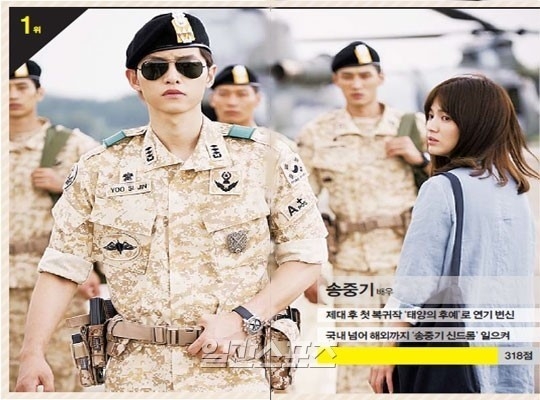 Song Joong Ki quyen luc nhat showbiz Han hinh anh 1