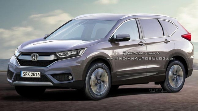 Phác thảo của mẫu Honda CR-V thế hệ mới