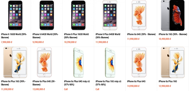 iPhone 6 duoc san don khi ve muc gia tam trung hinh anh 1