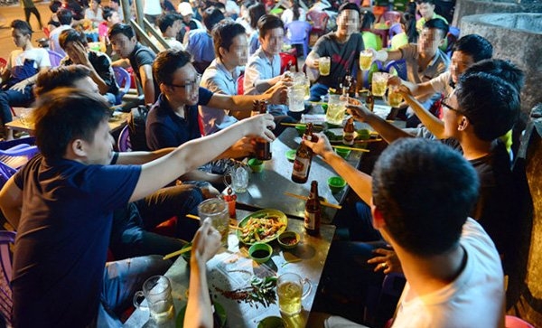rượu bia, tác hại rượu bia, nghiện rượu, loạn thần do rượu