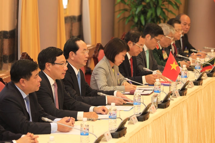 anh: le don chinh thuc tong thong philippines tham vn hinh anh 8