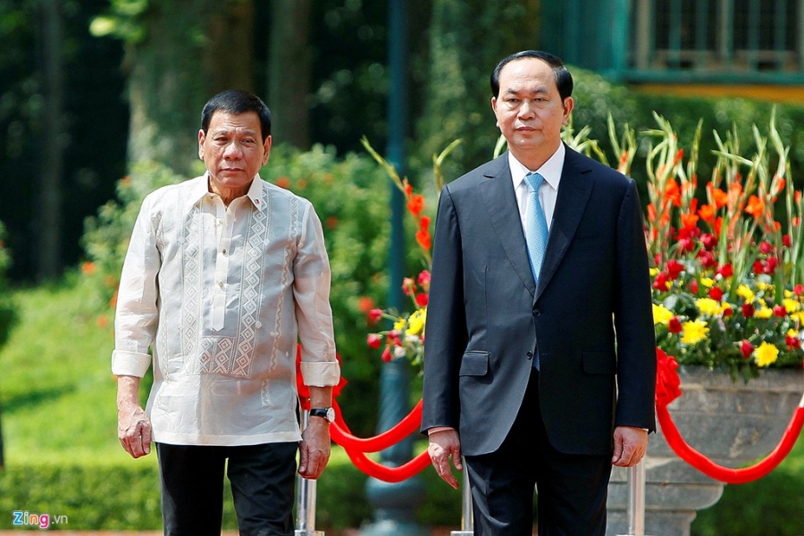 Chu tich nuoc Tran Dai Quang tiep Tong thong Philippines hinh anh 3