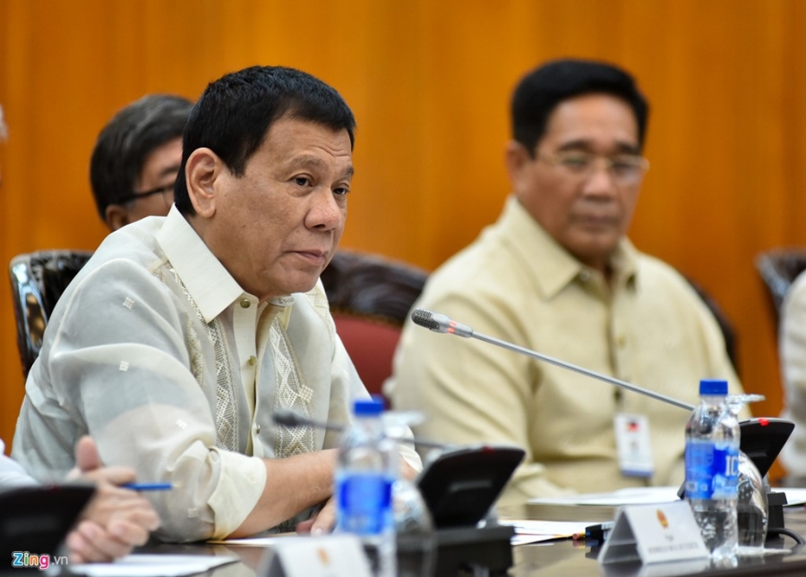 Tong bi thu, Thu tuong gap Tong thong Philippines Duterte hinh anh 4