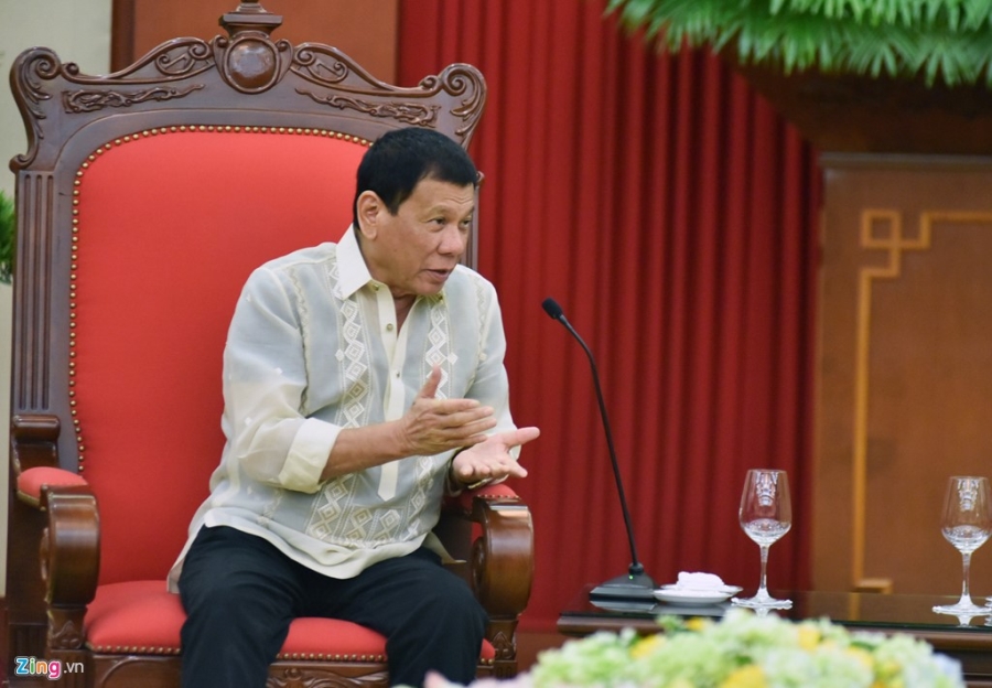 Tong bi thu, Thu tuong gap Tong thong Philippines Duterte hinh anh 7