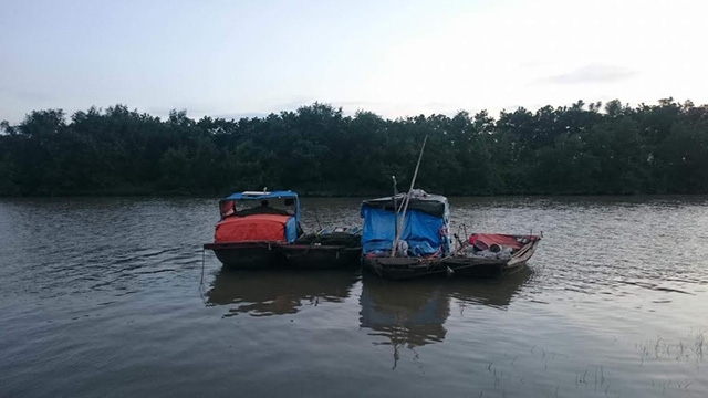  Khúc sông nơi Dũng đào tẩu để qua địa phận Hải Phòng 