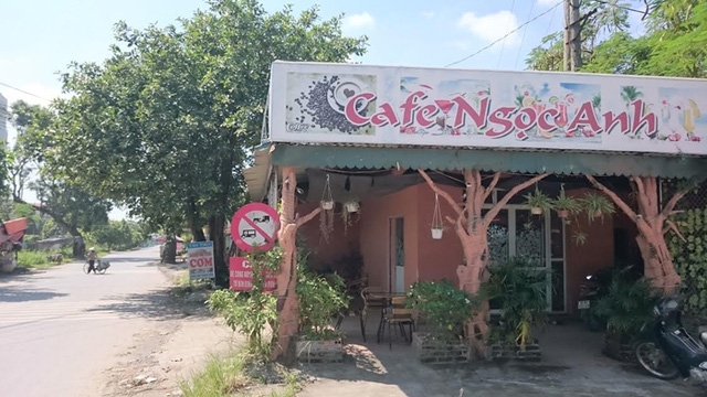  Quán cafe nơi Dũng bị lực lượng phá án bắt giữ 