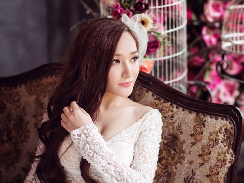 anh cuoi lung linh cua “hot girl vuon dao” hinh anh 2