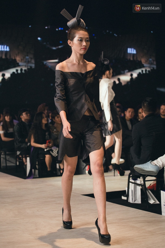 Chẳng ai có thể ngờ Hoa hậu Kỳ Duyên xuất hiện trên sàn catwalk Elle Show 2016! - Ảnh 9.