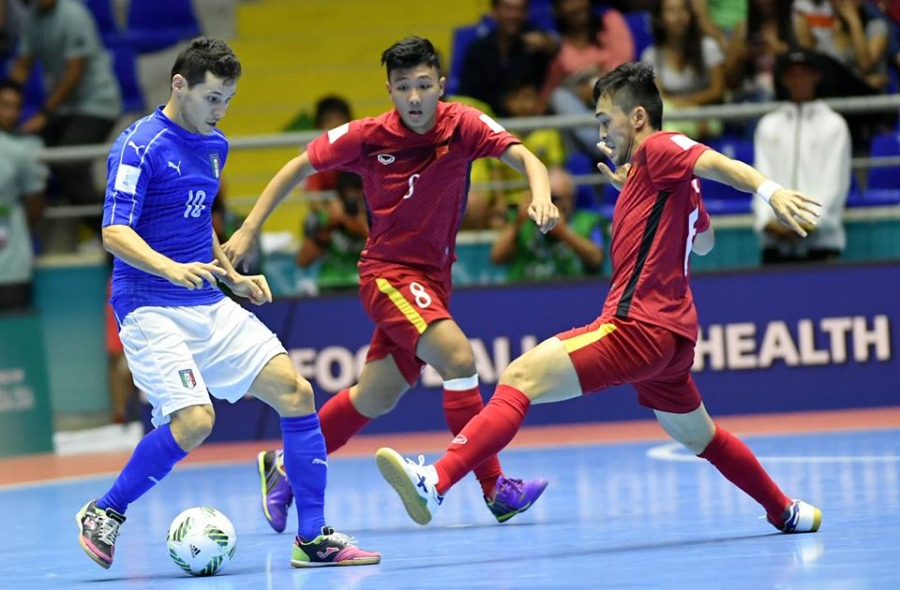 tuyển futsal Việt Nam, World Cup futsal 2016, Fair-play, bầu Tú, HLV Nguyễn Bảo Quân
