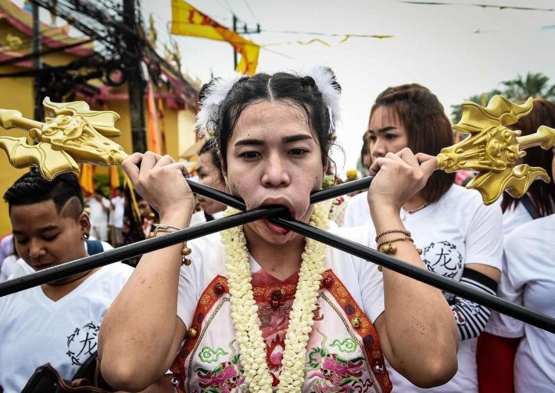 Le hoi an chay rung ron o Thai Lan hinh anh 7