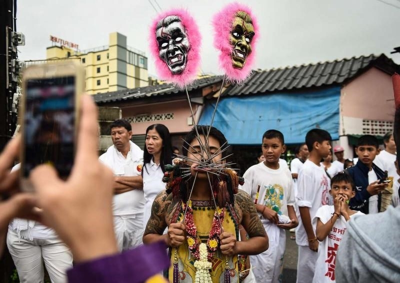 Le hoi an chay rung ron o Thai Lan hinh anh 8