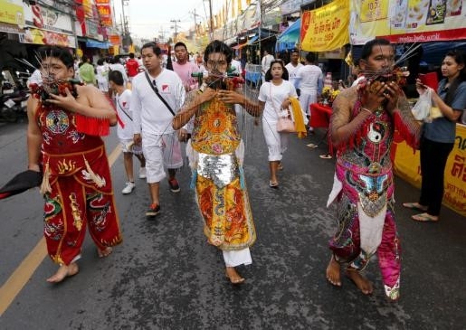 Le hoi an chay rung ron o Thai Lan hinh anh 10