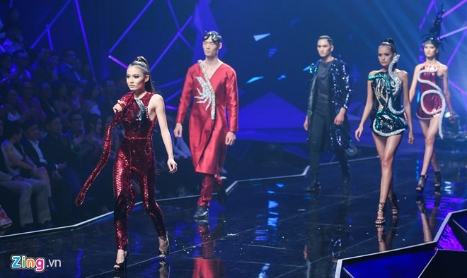 Man catwalk bi che tham hoa o chung ket Next Top Model hinh anh 3