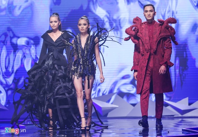 Man catwalk bi che tham hoa o chung ket Next Top Model hinh anh 12