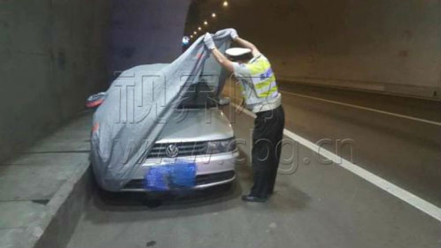 Cảnh sát, đường cao tốc, Trùng Khánh, nghỉ lễ