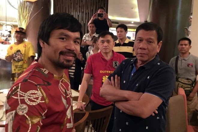 Vo si huyen thoai Pacquiao: Duterte duoc Chua lua chon hinh anh 2