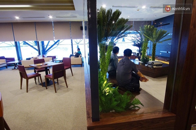 Cận cảnh phòng khách hạng thương gia của Vietnam Airlines ở sân bay Nội Bài - Ảnh 13.