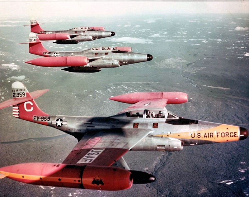 Chiến đấu cơ F-89D của không quân Mỹ. Ảnh: USAF