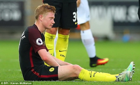Tien ve Kevin de Bruyne dinh chan thuong hinh anh