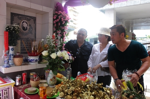 Diễn viên Lý Hùng cùng Lê Tuấn Anh