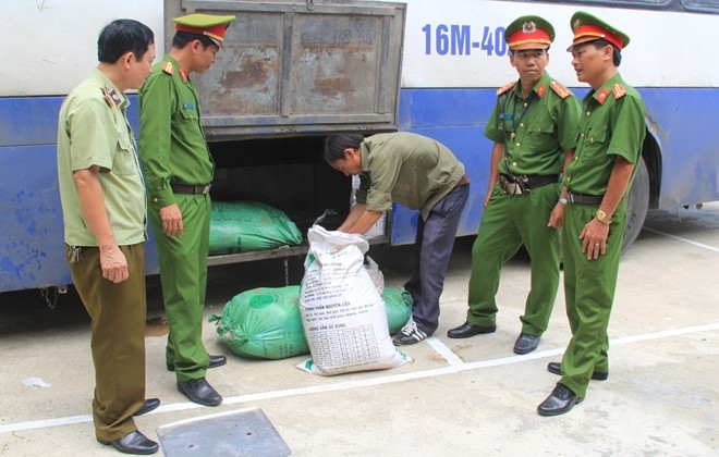 Xe khach cho nua tan noi tang, da lon thoi hinh anh 1