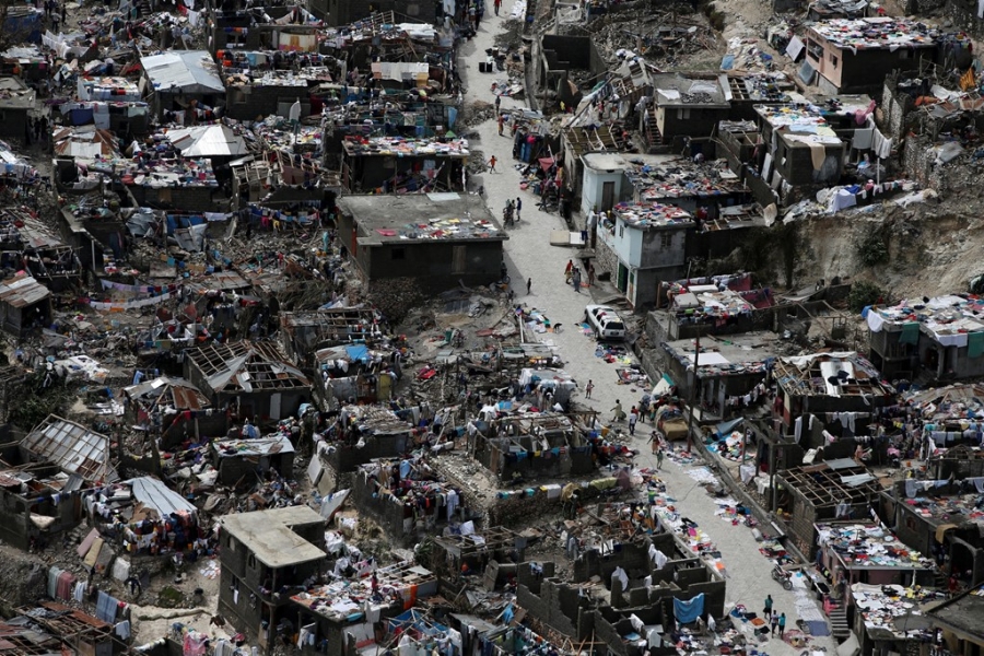 Canh tan hoang nhu thoi chien o Haiti sau bao Matthew hinh anh 4
