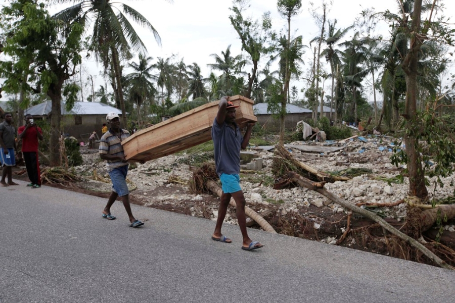 Canh tan hoang nhu thoi chien o Haiti sau bao Matthew hinh anh 7