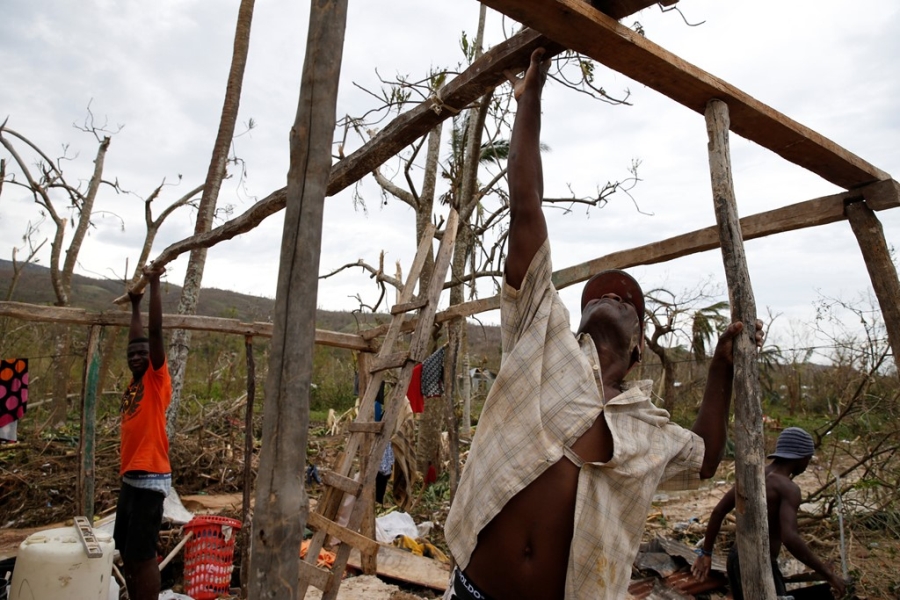 Canh tan hoang nhu thoi chien o Haiti sau bao Matthew hinh anh 8