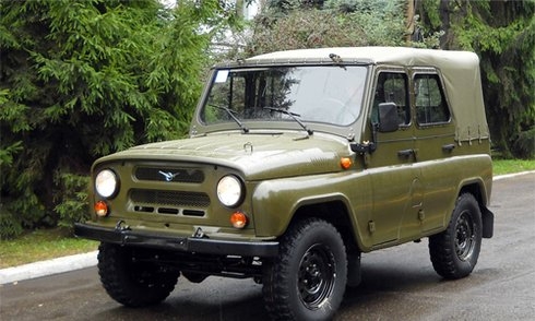 UAZ, UAZ 469, mẫu xe UAZ 469, xe việt dã, ông vua việt dã, UAZ thần thánh, lực lượng vũ trang