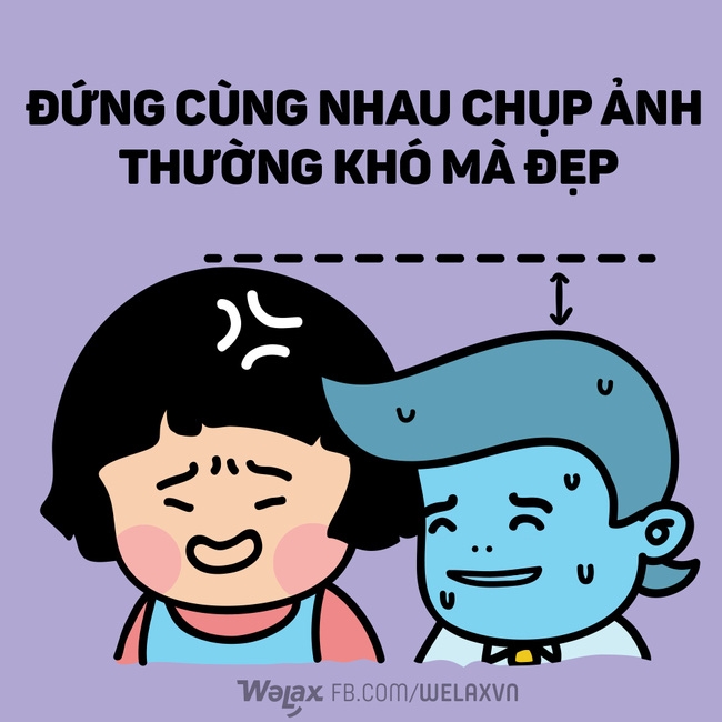 Bộ tranh: 1001 nỗi niềm khi lỡ yêu... trai lùn - Ảnh 2.