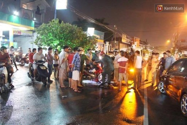 TP.HCM: Xế hộp gây tai nạn liên hoàn, 2 người nhập viện cấp cứu - Ảnh 1.