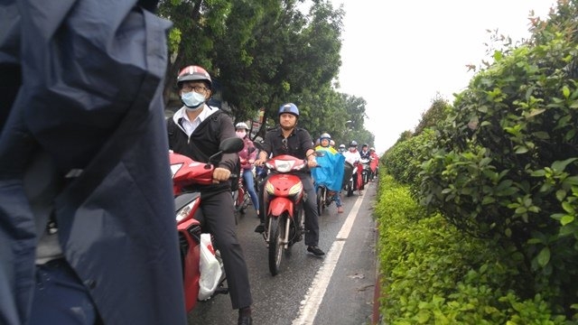 kẹt xe, sài gòn,