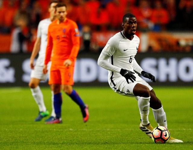 Pogba đã có một trận đấu thăng hoa trước Hà Lan /// Reuters