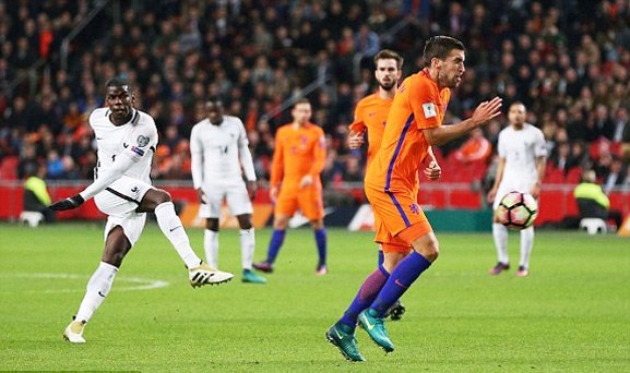 Hà Lan vs Pháp, Pháp, Hà Lan, Paul Pogba, vòng loại World Cup 2018