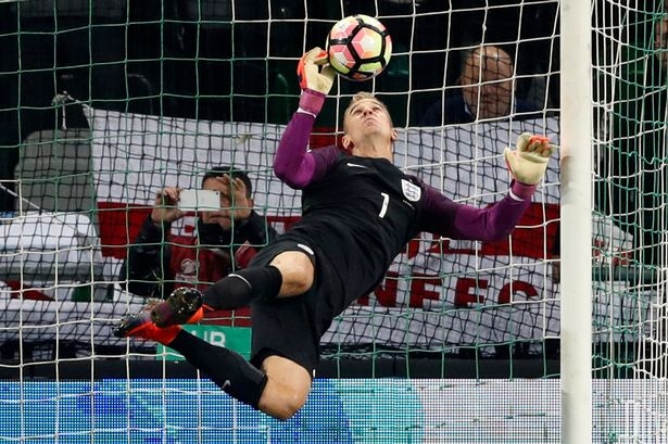Joe Hart, Pep Guardiola, Man City, tuyển Anh, Slovenia, vòng loại World Cup 2018