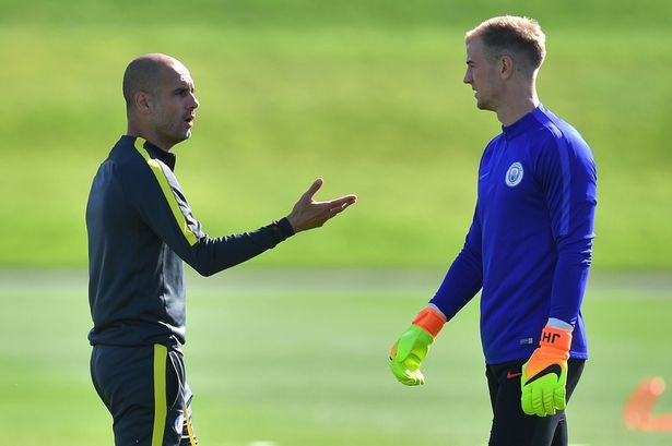 Joe Hart, Pep Guardiola, Man City, tuyển Anh, Slovenia, vòng loại World Cup 2018
