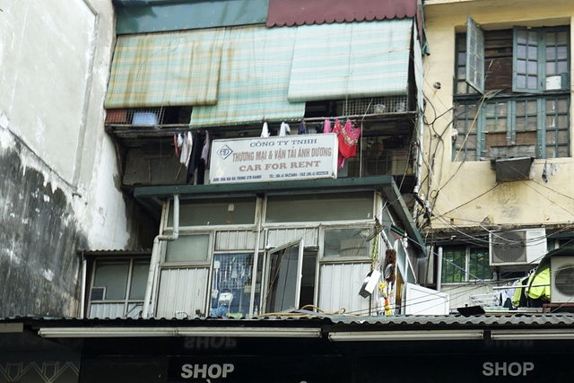 Những chòi kiểu này khá phổ biến trong khu vực trung tâm Thủ đô.
