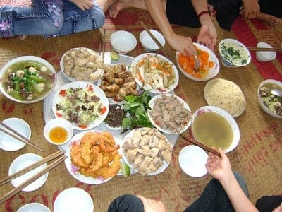 ăn cỗ, ăn cỗ lấy phần, gia đình, mẹ chồng, phong tục, cưới hỏi