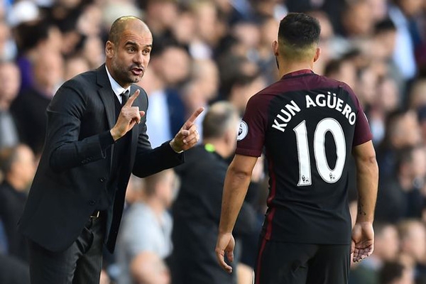Man City, Aguero, Pep Guardiola, Premier League, Ngoại hạng Anh