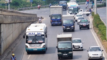 Hiện Bộ GTVT vẫn chưa công bố các biện pháp quản lý đột phá với tuyến xe khách Hà Nội - Hải Phòng. Ảnh: Bảo An