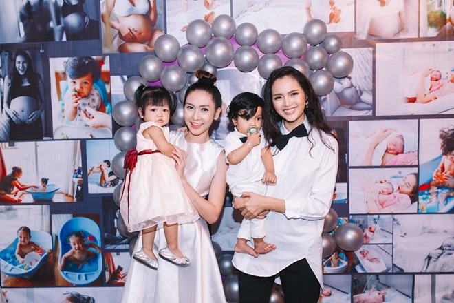 Dien vien Diem Chau to chuc tiec thoi noi cho con trai hinh anh 5