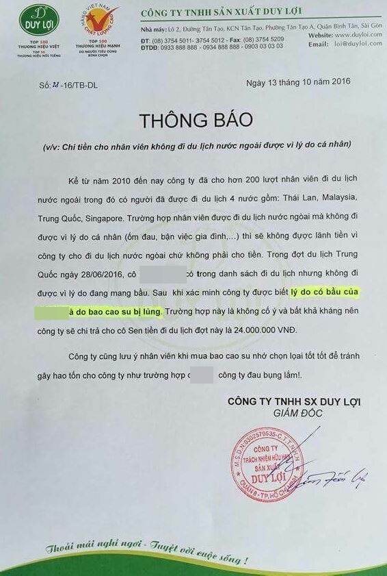 Giám đốc hài hước ra thông báo khuyên nhân viên dùng BCS tốt để công ty đỡ tốn tiền - Ảnh 1.