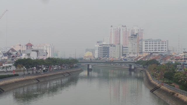 sương mù, sài gòn, ô nhiễm không khí, mưa, khí tượng