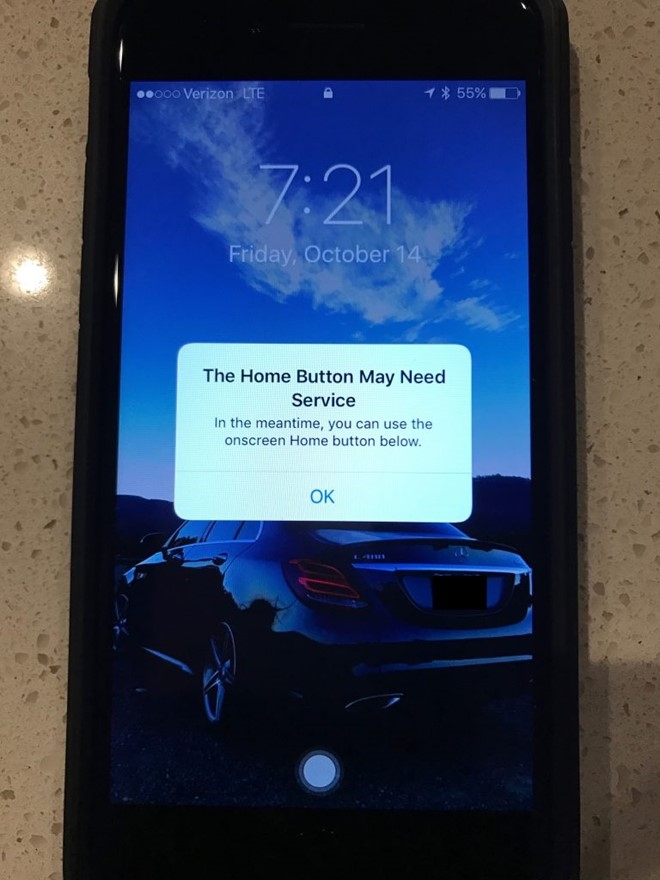 iPhone 7 tu hien nut Home ao khi nut Home vat ly gap su co hinh anh 1
