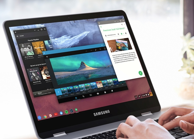 Samsung ra mat Chromebook Pro co but cam ung giong Note 7 hinh anh 10