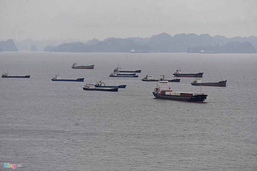 Ha Long vang ve sau khi bao tan hinh anh 7