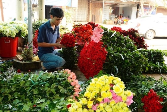  Sản lượng hoa Đà Lạt bị ảnh hưởng do thời tiết mưa bão liên tục. 